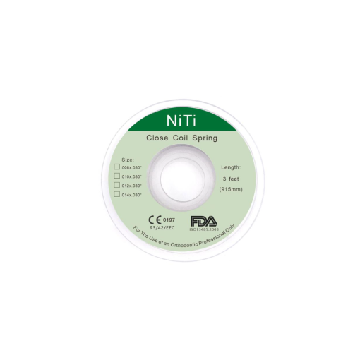 Resorte Niti Cerrado .010" Rollo | 3B Ortho