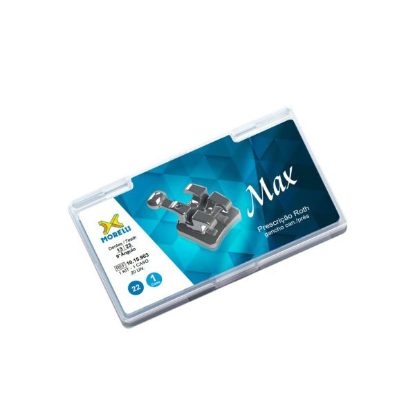 Kit Bracket Roth .022 MAX  9° 1 caso | Morelli