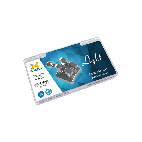 Kit Bracket Roth Light 10 casos | Morelli