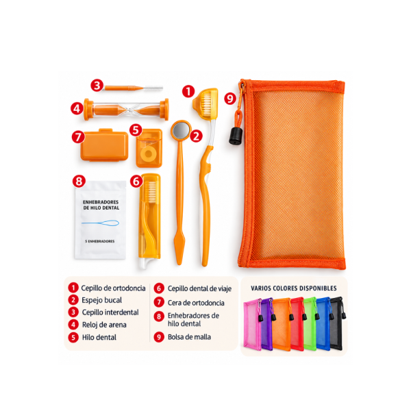 Set Higiene Dental 8 Piezas